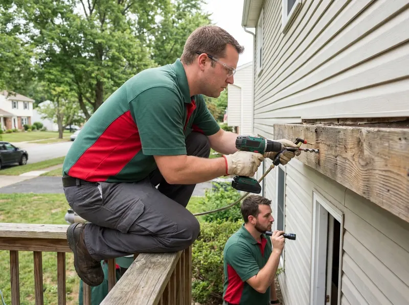Crawling Carpenter Ant Structural Removal in Greensboro, NC