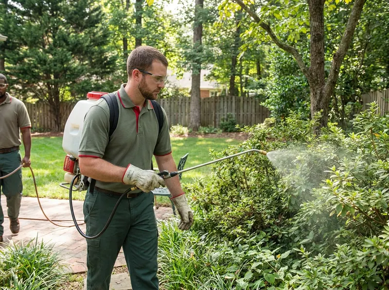 Foliage Barrier Mosquito Suppression in Greensboro, NC