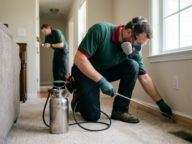 Residential Flea Infestation Remediation in Greensboro, NC