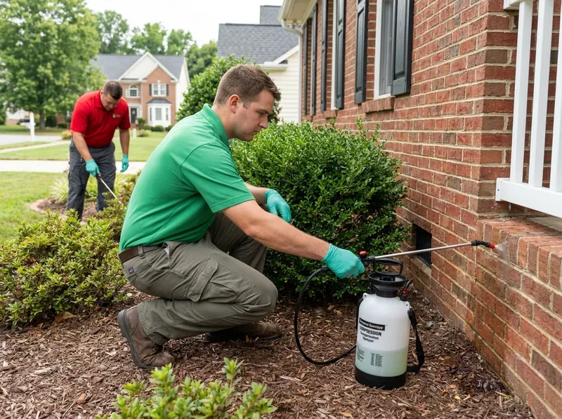 Targeted Perimeter Barrier Treatment in Greensboro, NC